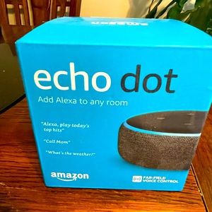 Alexa Echo Dot NIB 3rd Gen